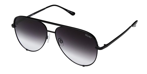 Quay Autralia High Key black classy sunglasses shades- blaque colour 2018